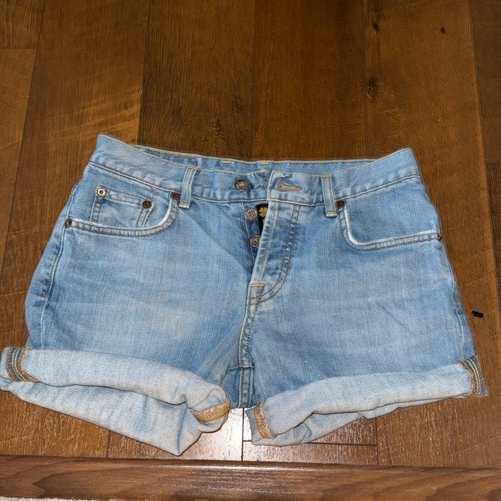 Lucky Brand Blue Jean Shorts with Rolled Hems